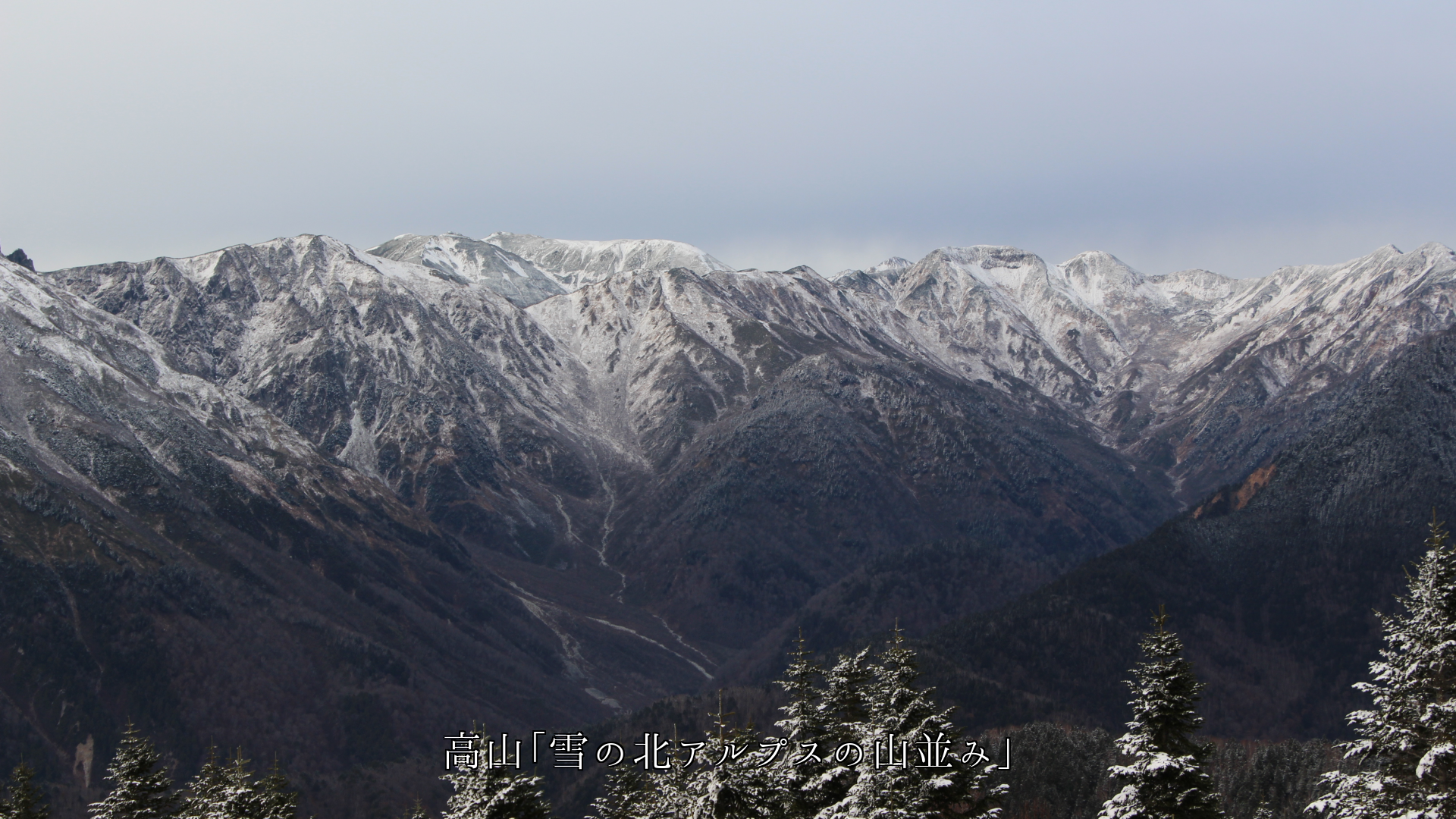 想い出を連れて 雪は降り積もる 山並みや道に 街や湿原にも